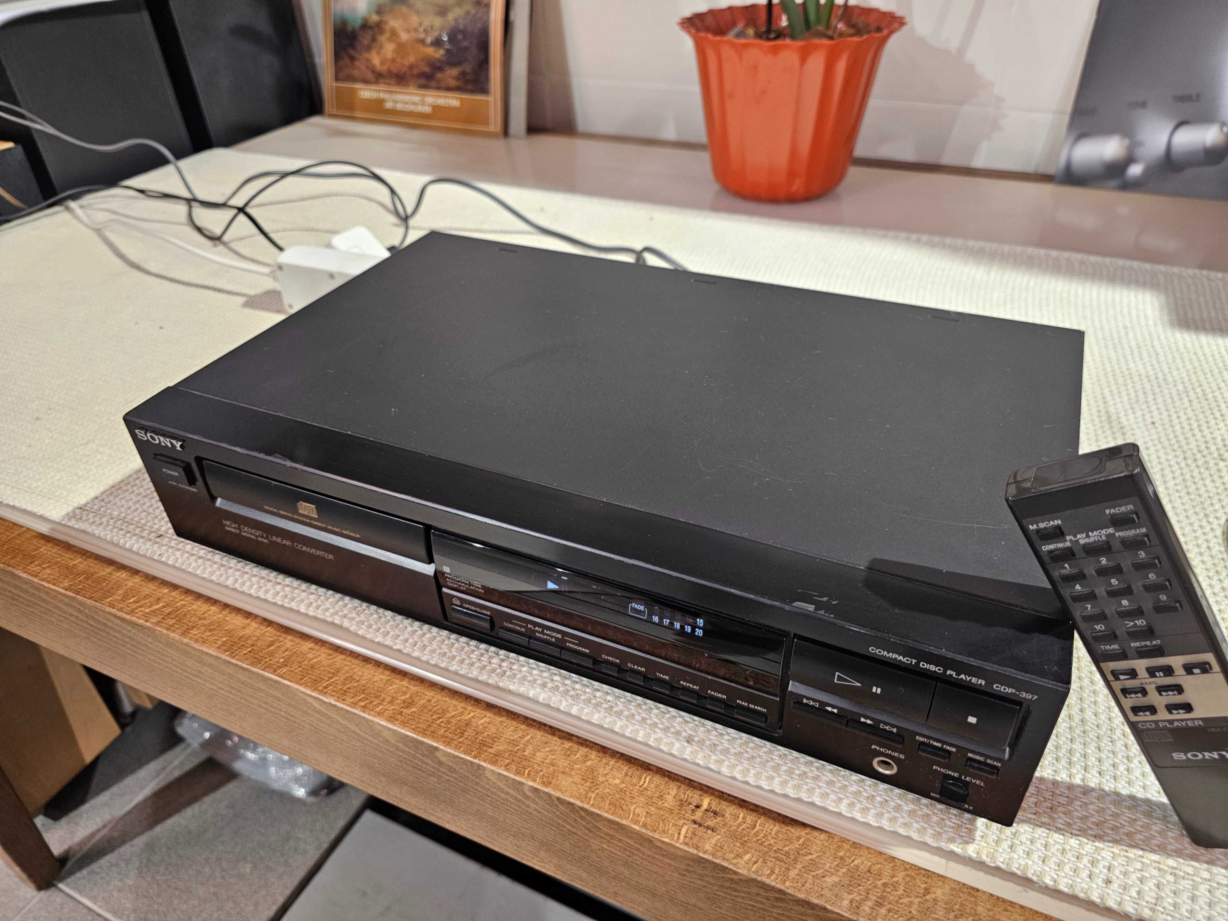 CD-програвач Sony CDP-397+пульт