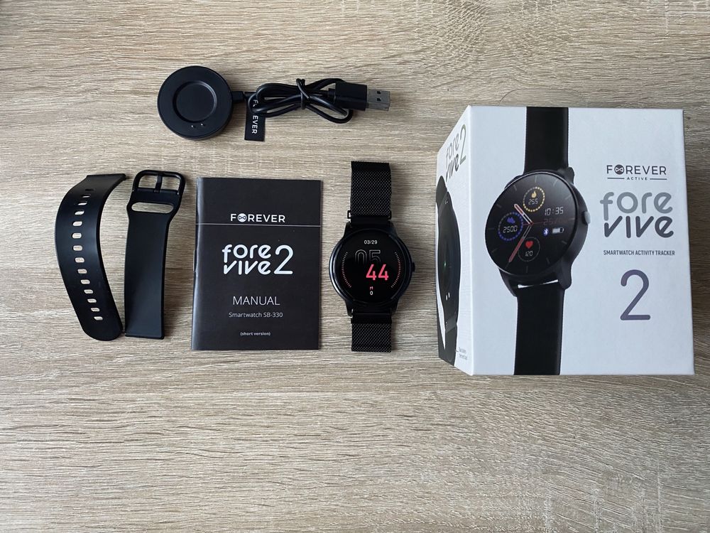 Smartwatch FOREVER Forevive 2 SB-330 Czarny