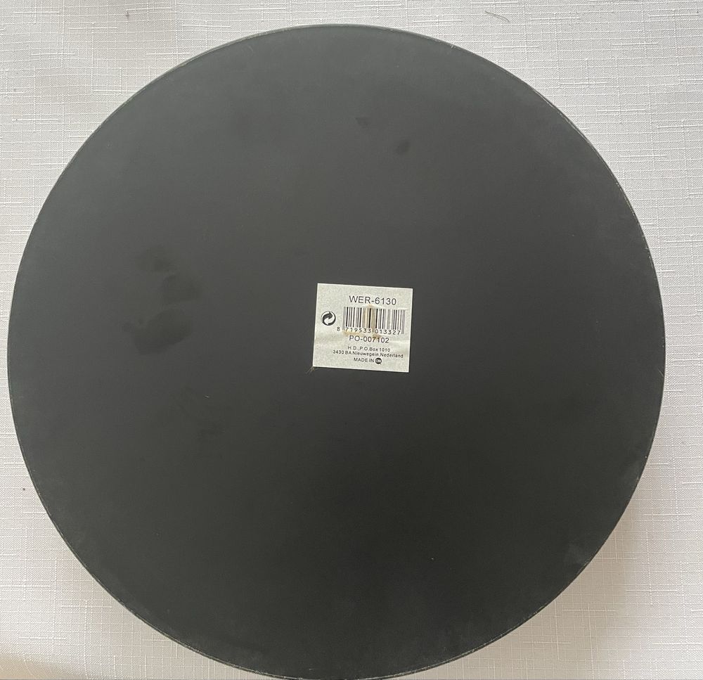 Taca 25,5 cm w kolorze ecru