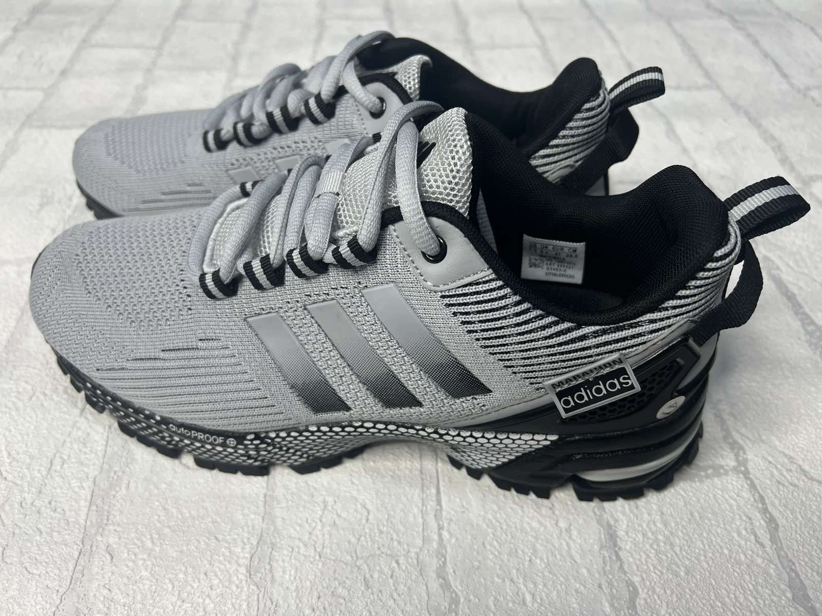 Кроссовки adidas marathon серые 5493-2