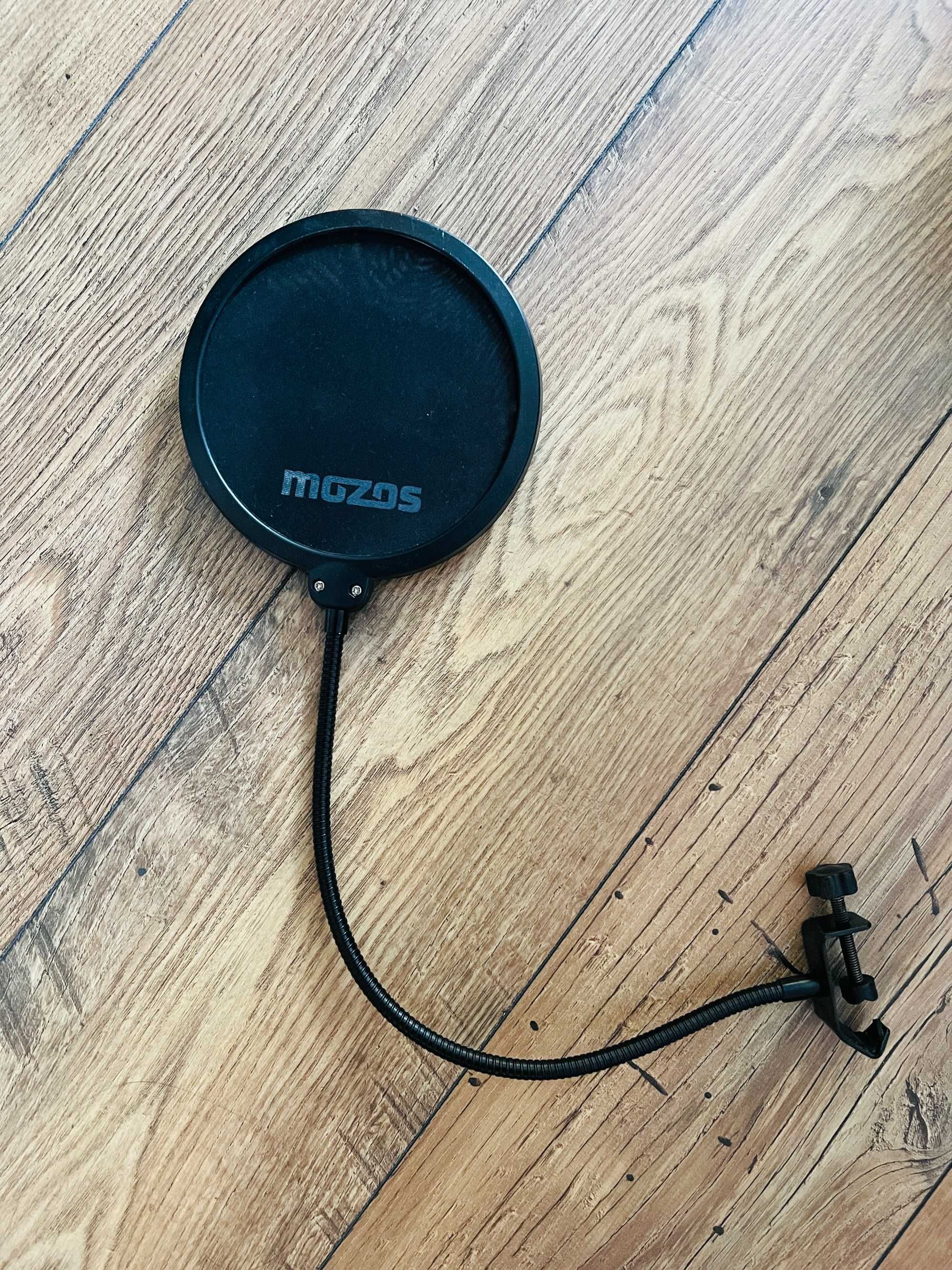 Filtr mikrofonowy MOZOS czarny