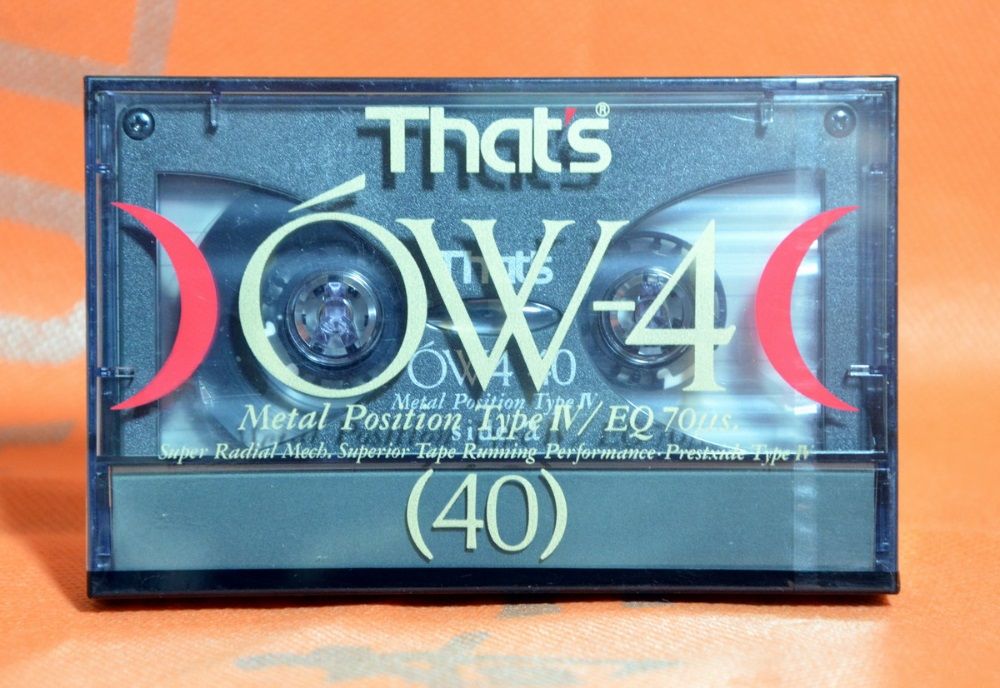 Аудиокассета That's OW4  Япония MR EVE Suono CD PH кассета