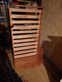 Łóżko drewniane dla dziecka długość 140 cm szerokość 70 cm