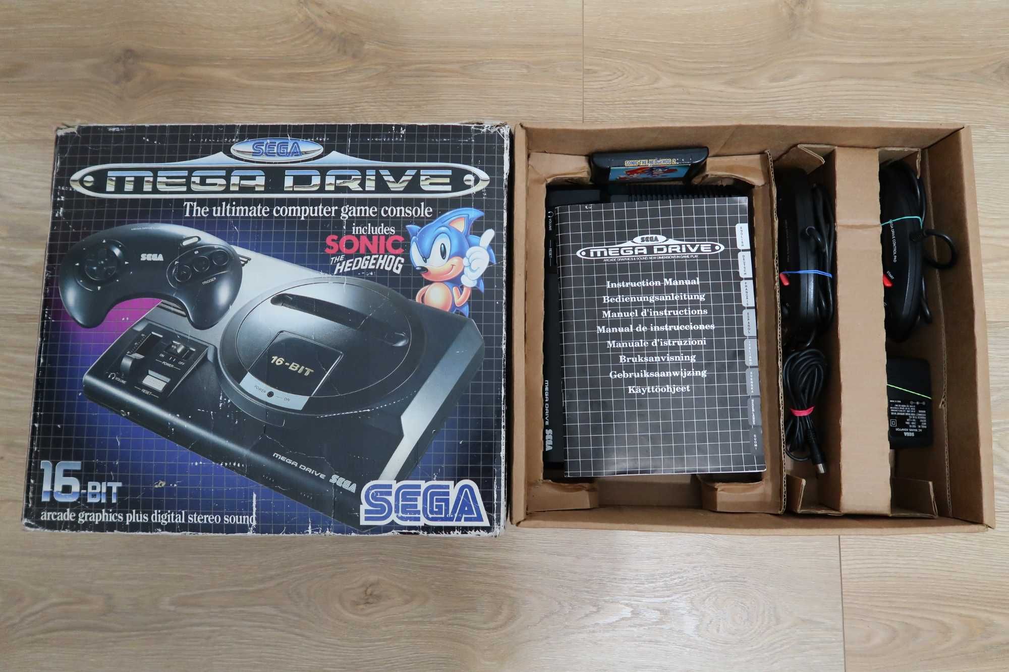 SEGA MegaDrive Box Super stan