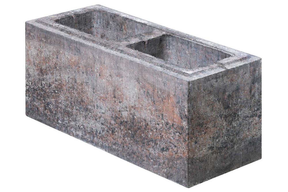 Pustak ogrodzeniowy PALERMO colormix 20 x 22 x 50 cm BRUKDOM / Lublin