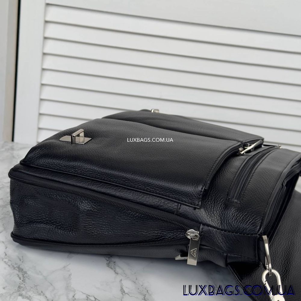 Мужской кожаная портфель Армани чоловічий шкіряний Armani