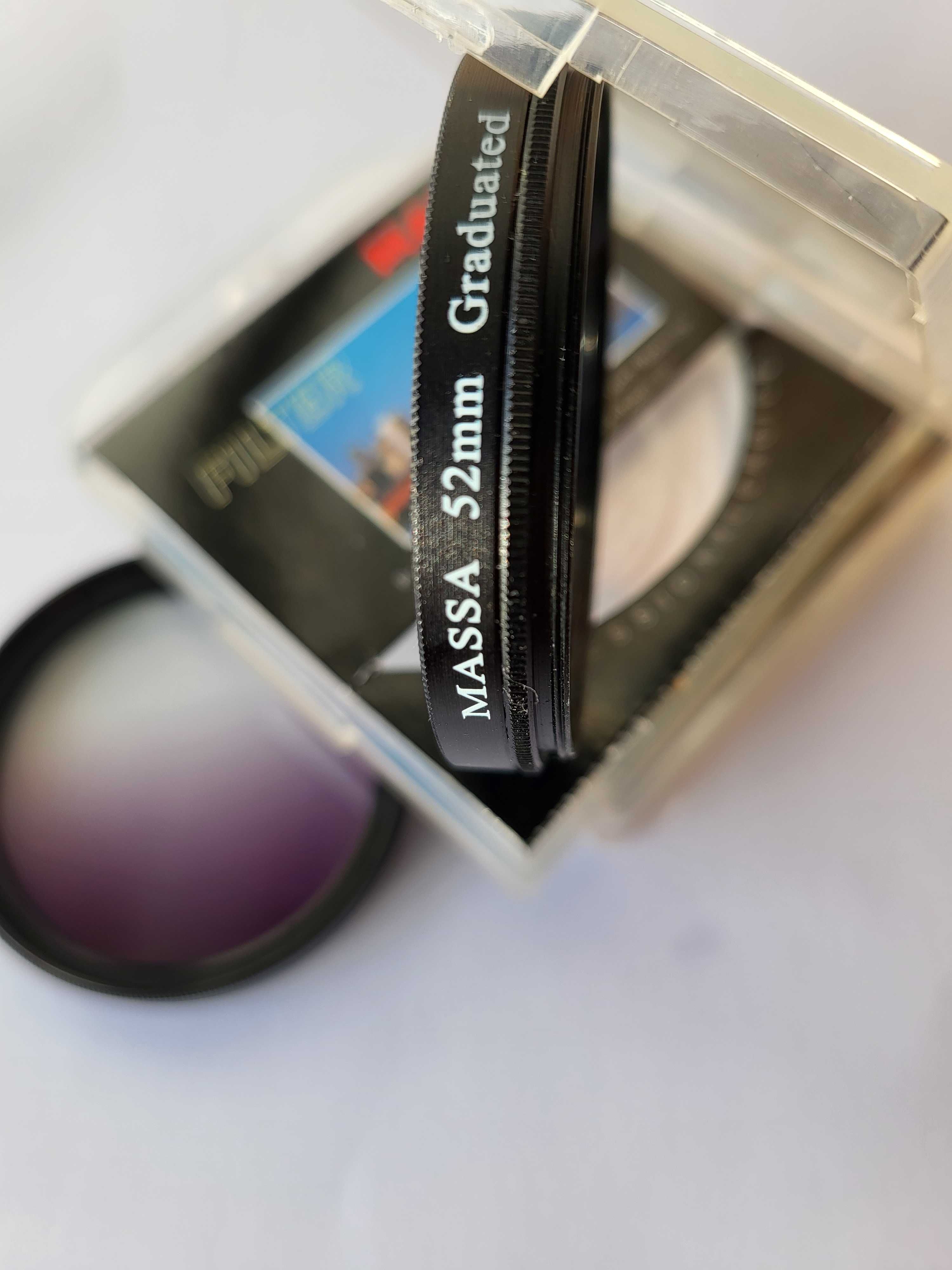 Zestaw 2 filtrów MASSA 52mm GRADUATED G-FILTER