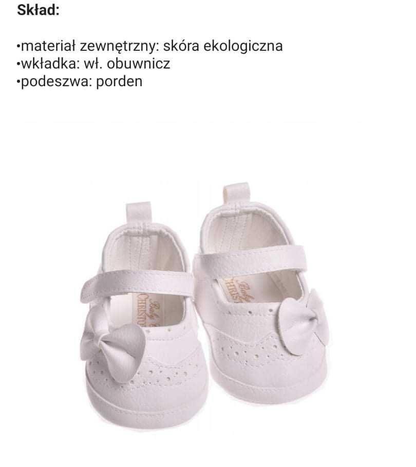 Komplet na chrzest