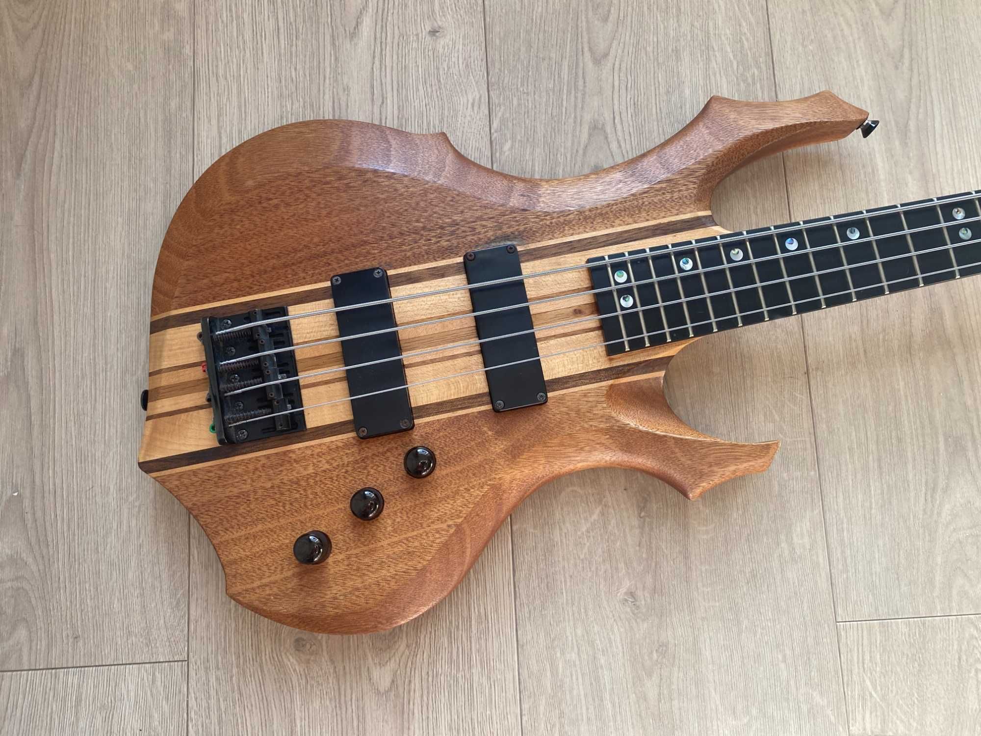 ESP EDWARDS E-FR-120B  naturalny olej Gitara Basowa