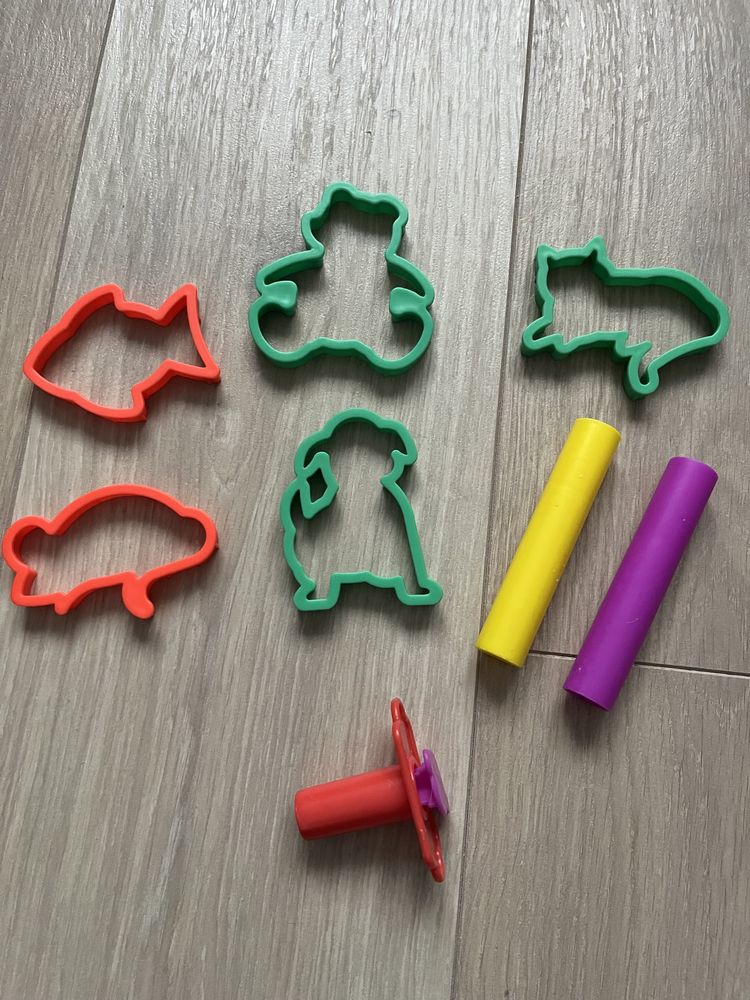 Zestaw play doh zwierzęta wałek