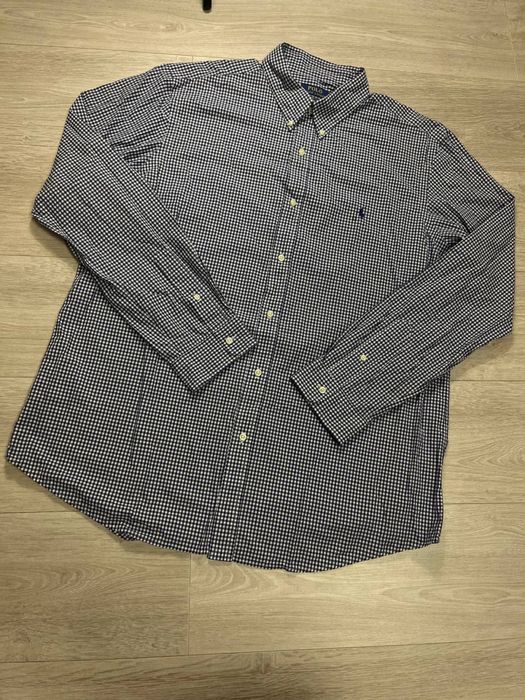 Как новая мужская рубашка в клетку Polo Ralph Luaren