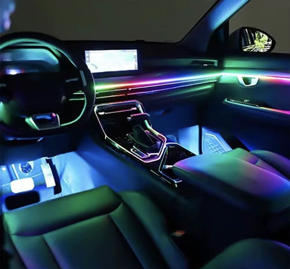 Подсветка салона ambient light 18 в 1 RGBW симфония