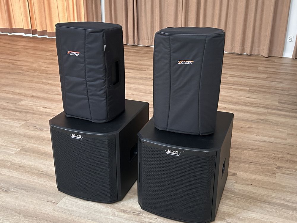 Nagłośnienie DJ Alto Professional | 2x Alto Ts412, 2x Alto Ts15S