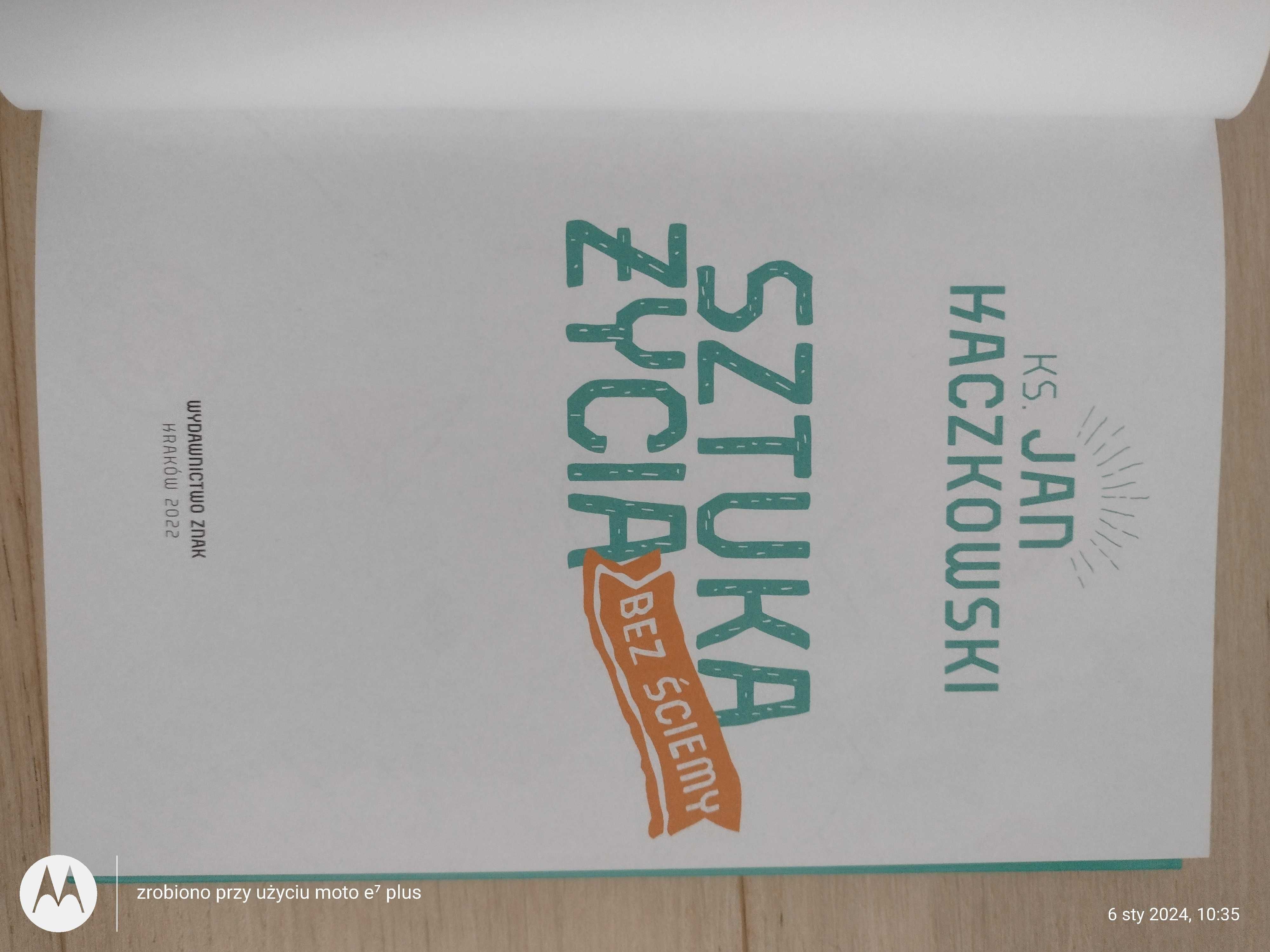 Sztuka życia bez ściemy książka Jan Kaczkowski