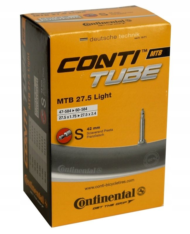 Continental Mtb 27,5 Light 42mm Dętka presta