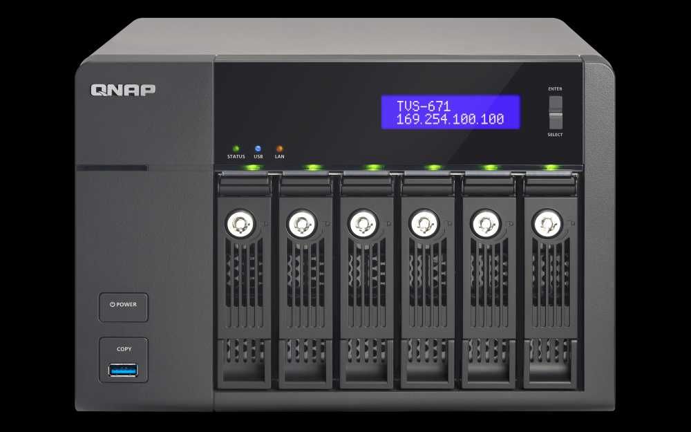 Qnap TVS 671 - i3, 16 gb ram