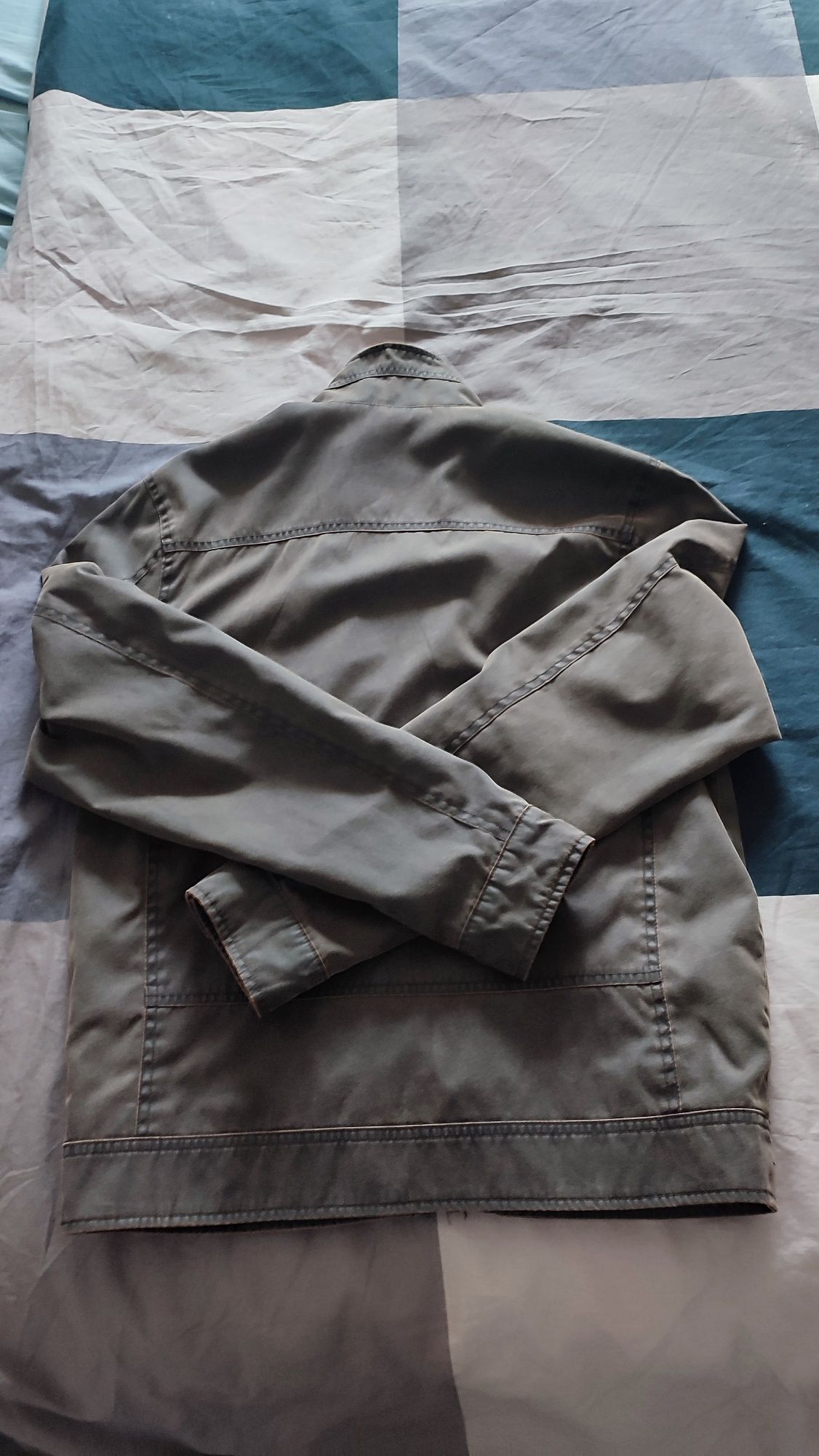 Kurtka męska Angelo Litrico, rozmiar S, typ wojskowy - khaki