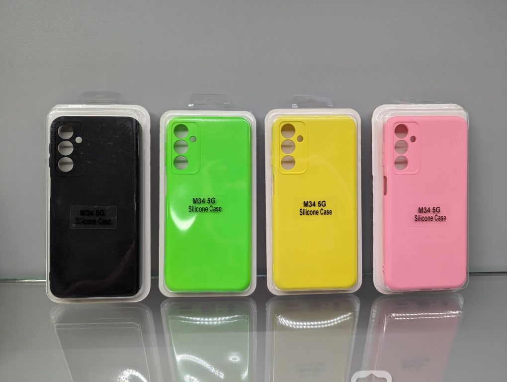 Противоударный чехол Samsung M34 Софт Тач чохол мікрофібра