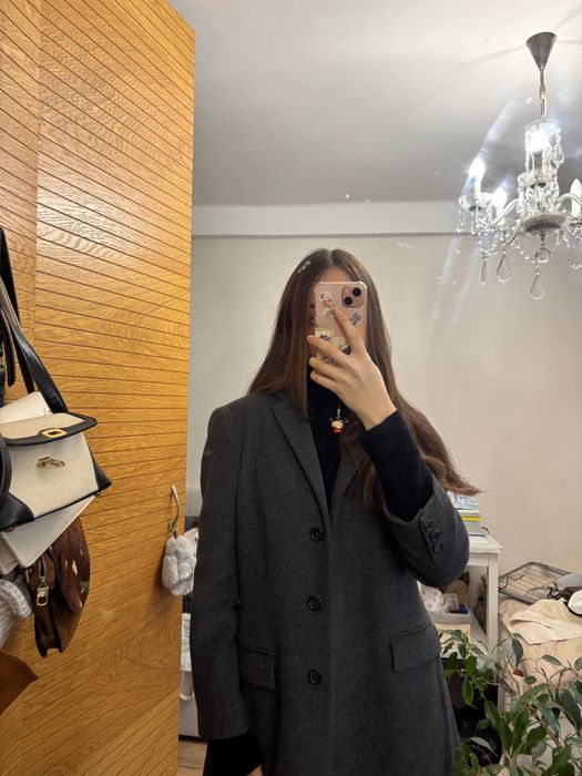 Вовняне пальто HUGO BOSS оригінал