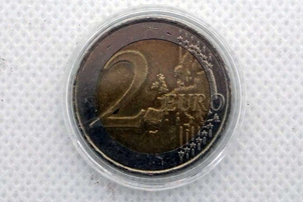 3 Moedas de 2 euros - Bélgica - Grécia - França