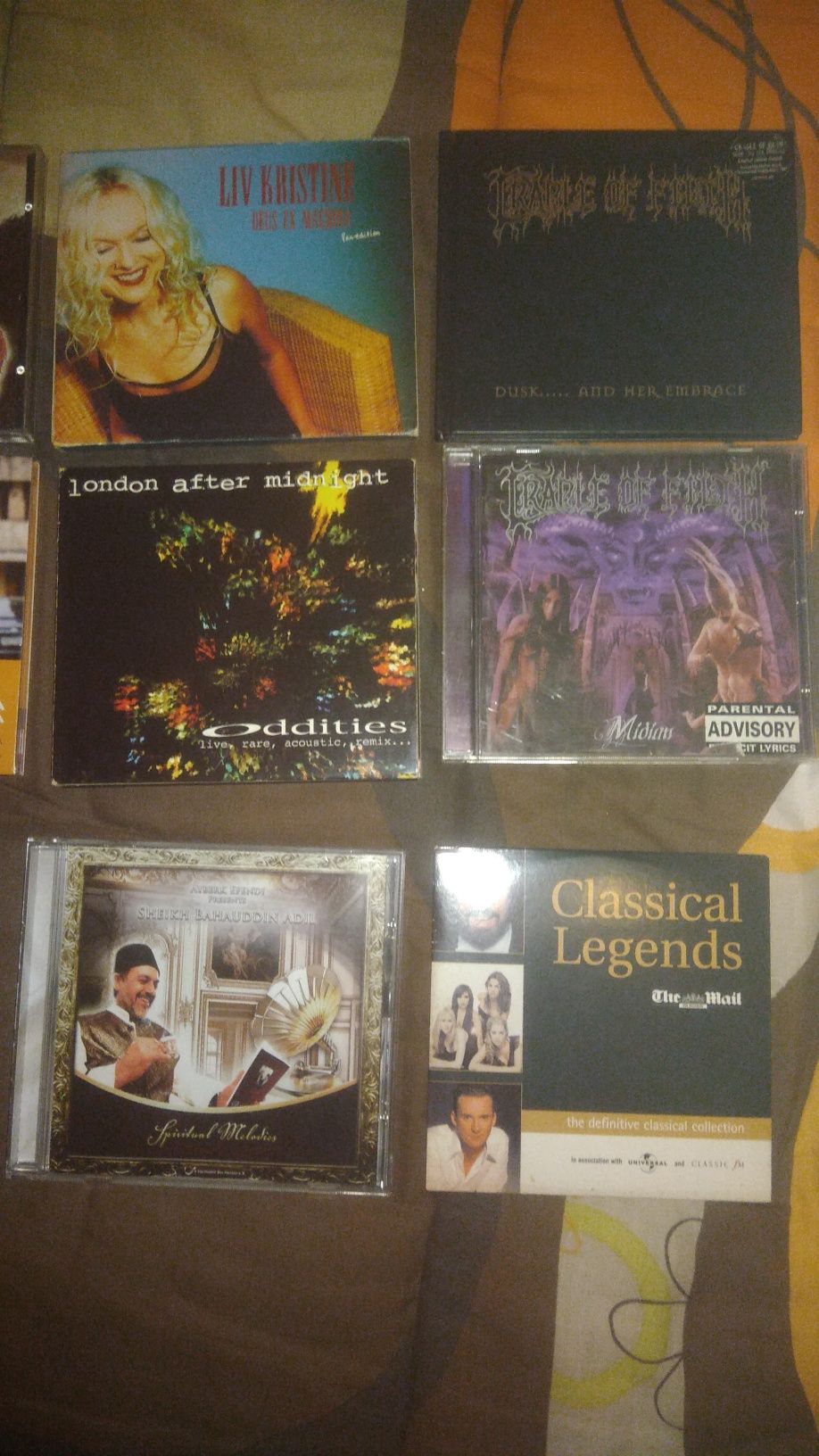 CDs originais metal gótico dss 5 euro