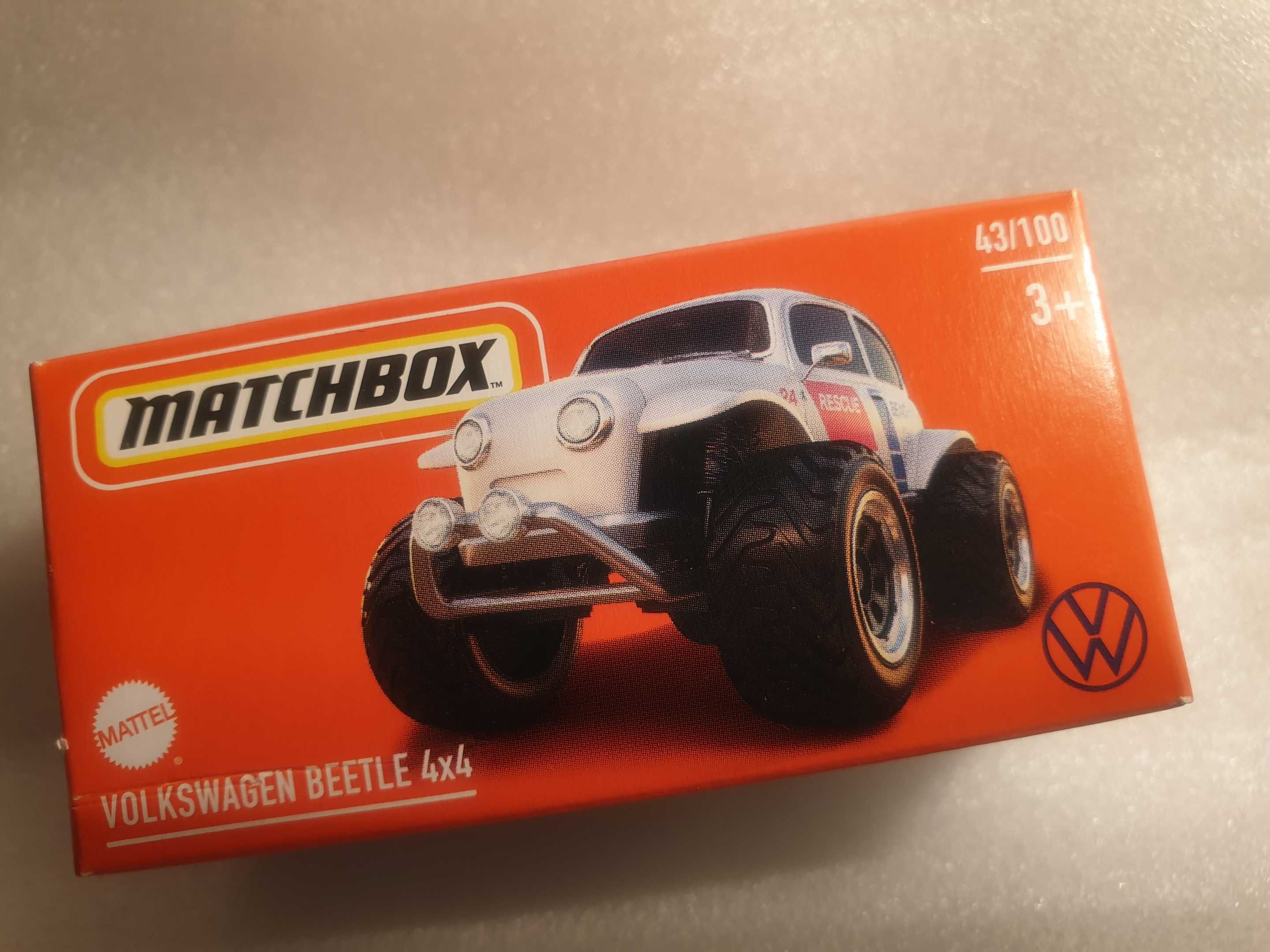 Model Matchbox power grabs - VW Beetle 4x4 ! w pudełku !  Garbus !
