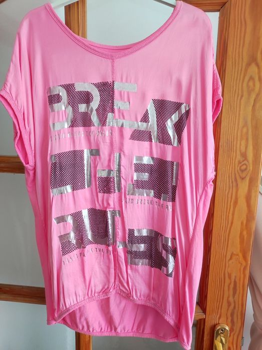 Damska bluzka krótki rękaw