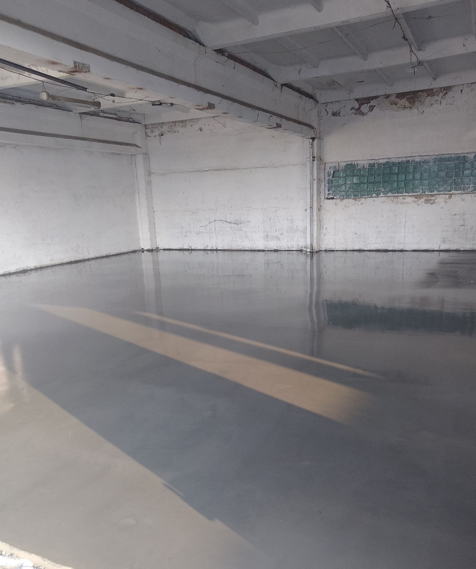Підлога в гараж,бетонна підлога з топінгом