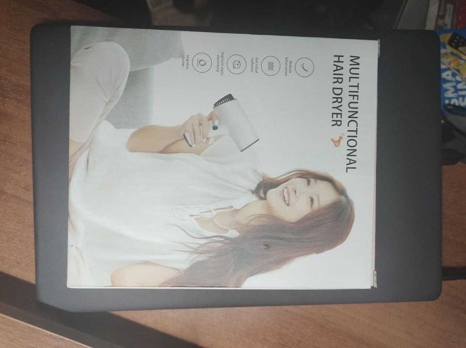 Фен  бездротовий  акумуляторний для сушиння волосся іонізація повітря