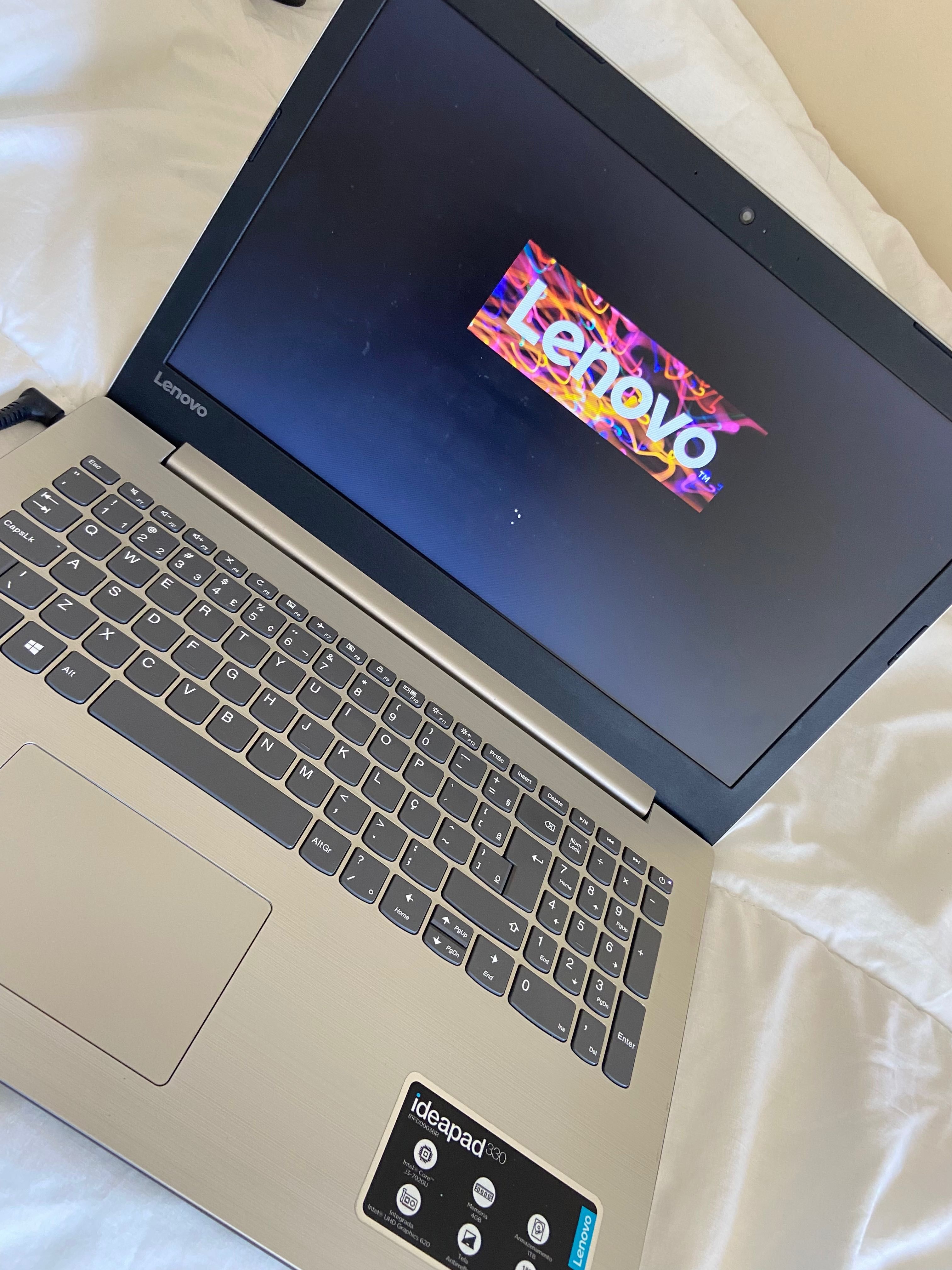 Notebook Lenovo Ideapad 330 como novo