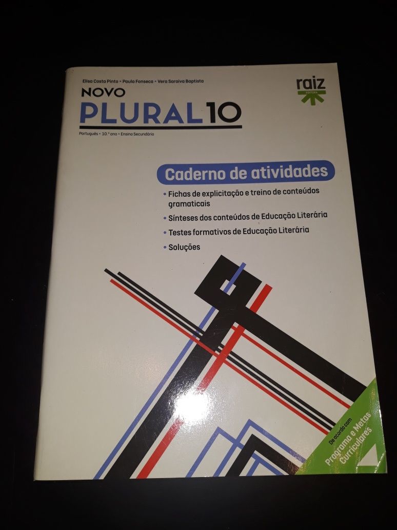 Caderno de Actividades Plural 10  (Portugues)
