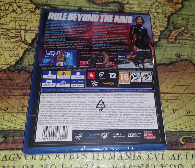 (Ps4) Wwe  2k25 Novo e Selado
