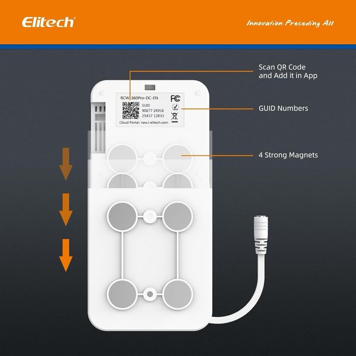 Termohigrometr Elitech RCW-360pro-SC