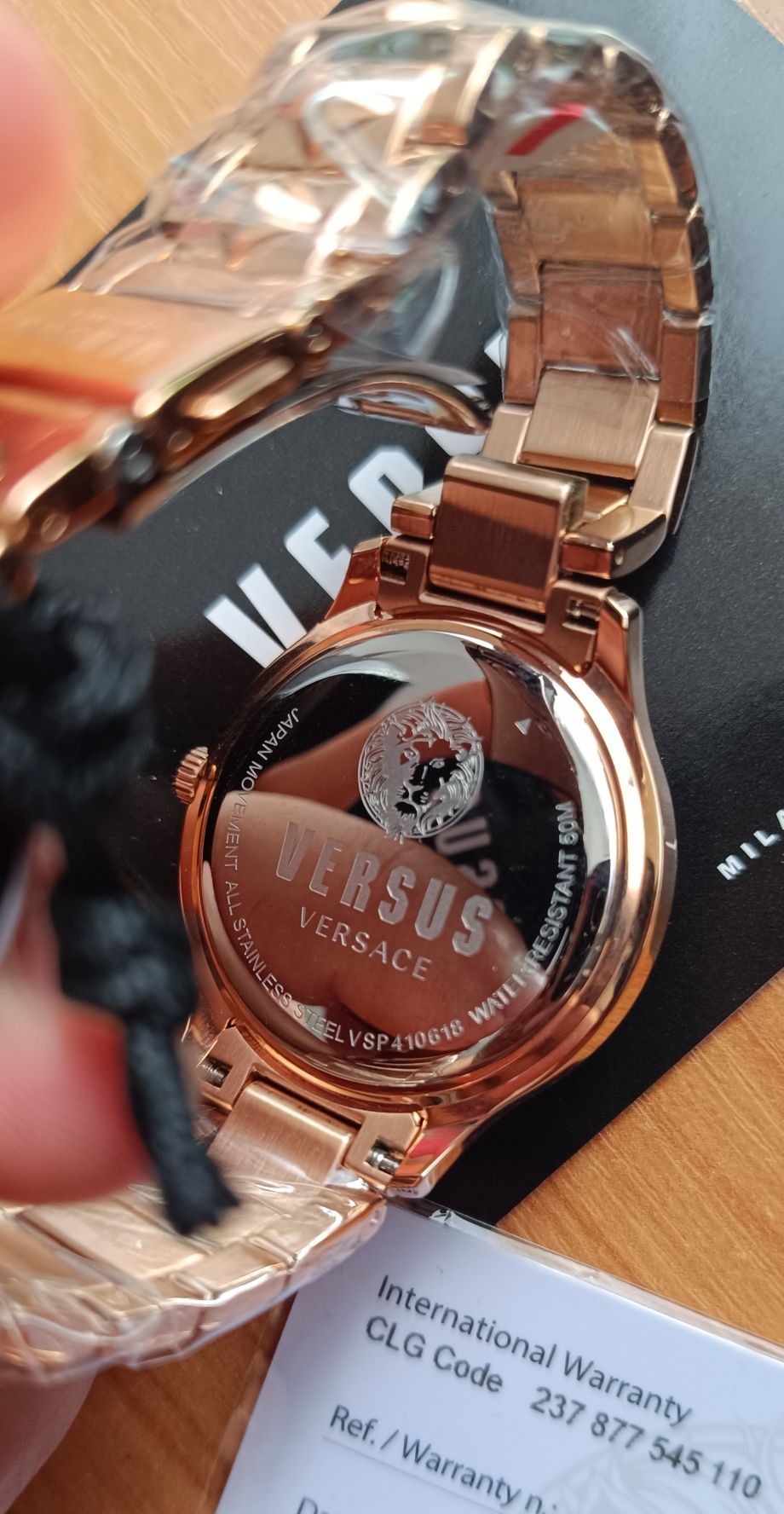 nowy oryginalny zegarek damski Versus Versace