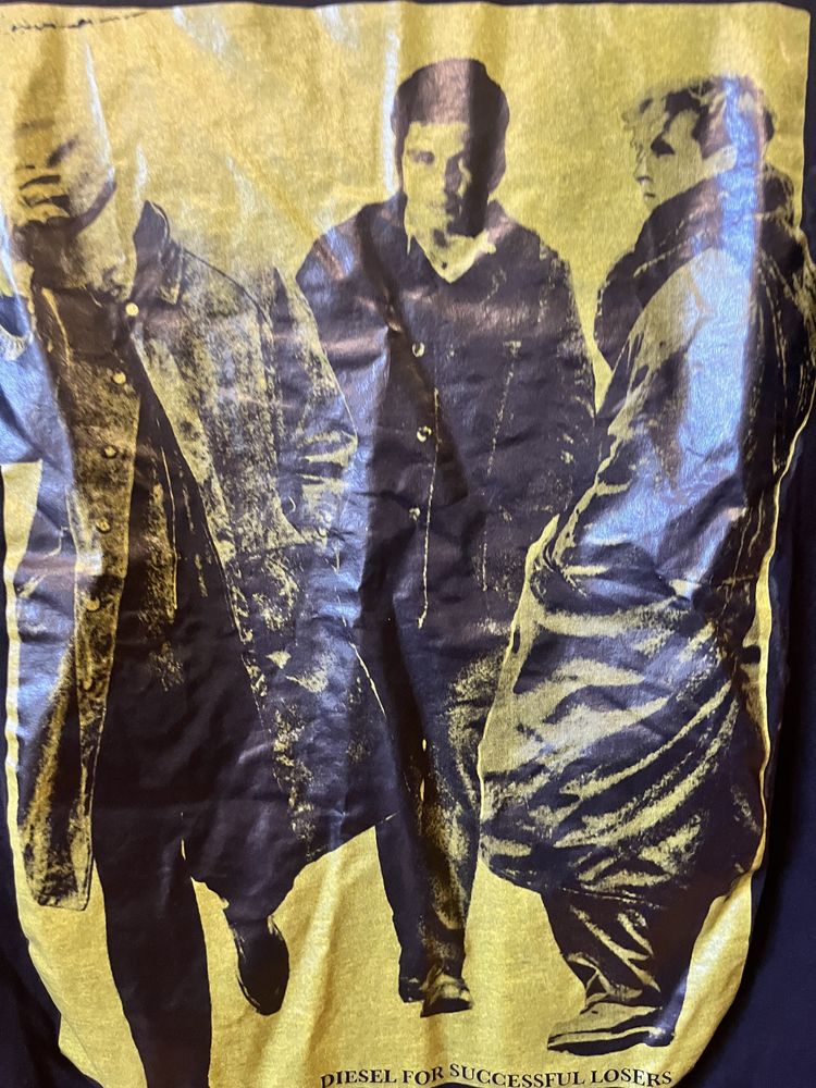 Diesel tshirt L czarna koszulka