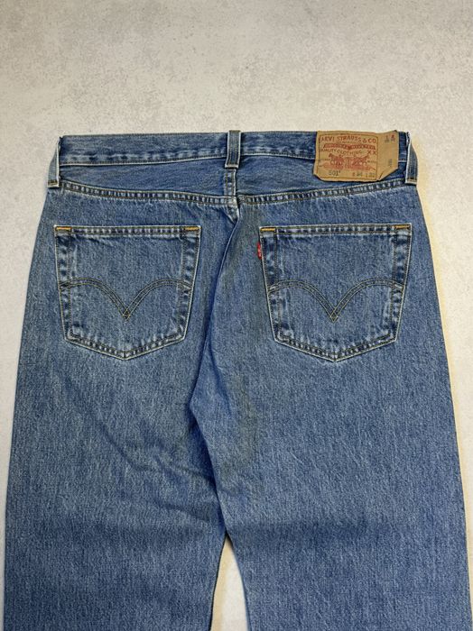 Винтажные джинсы Levi’s 501 made in Mexico мужские (оригинал)