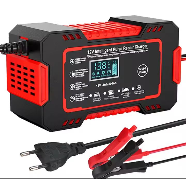 імпульсний мікропроцесорний  6А зарядний пристрій