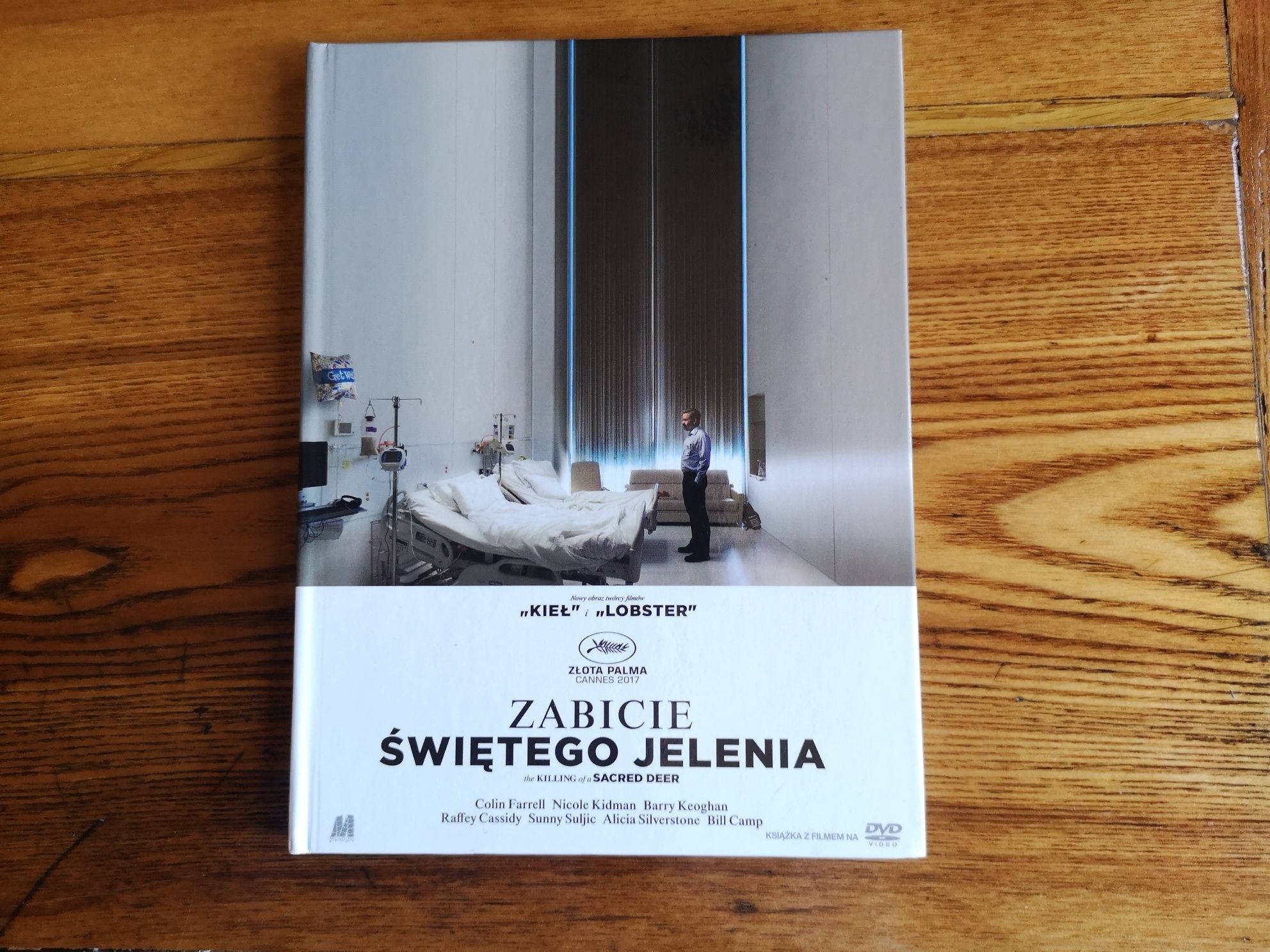 Płyta DVD: Zabicie Świętego Jelenia-Collin Farrell, wydanie książko