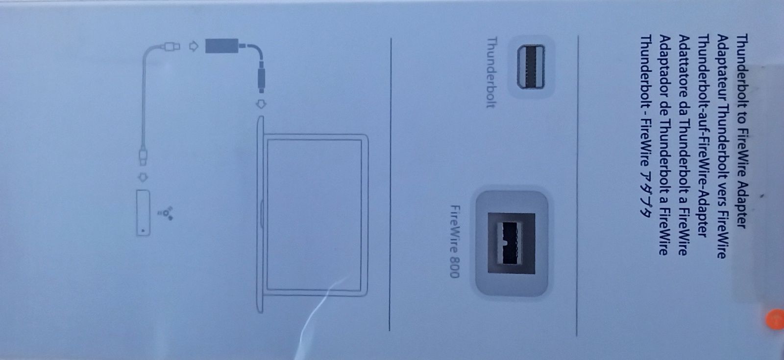 Apple Adaptor Thunderbolt2 to FireWare