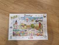 Puzzle 1000 elementów Kraków Mleczko