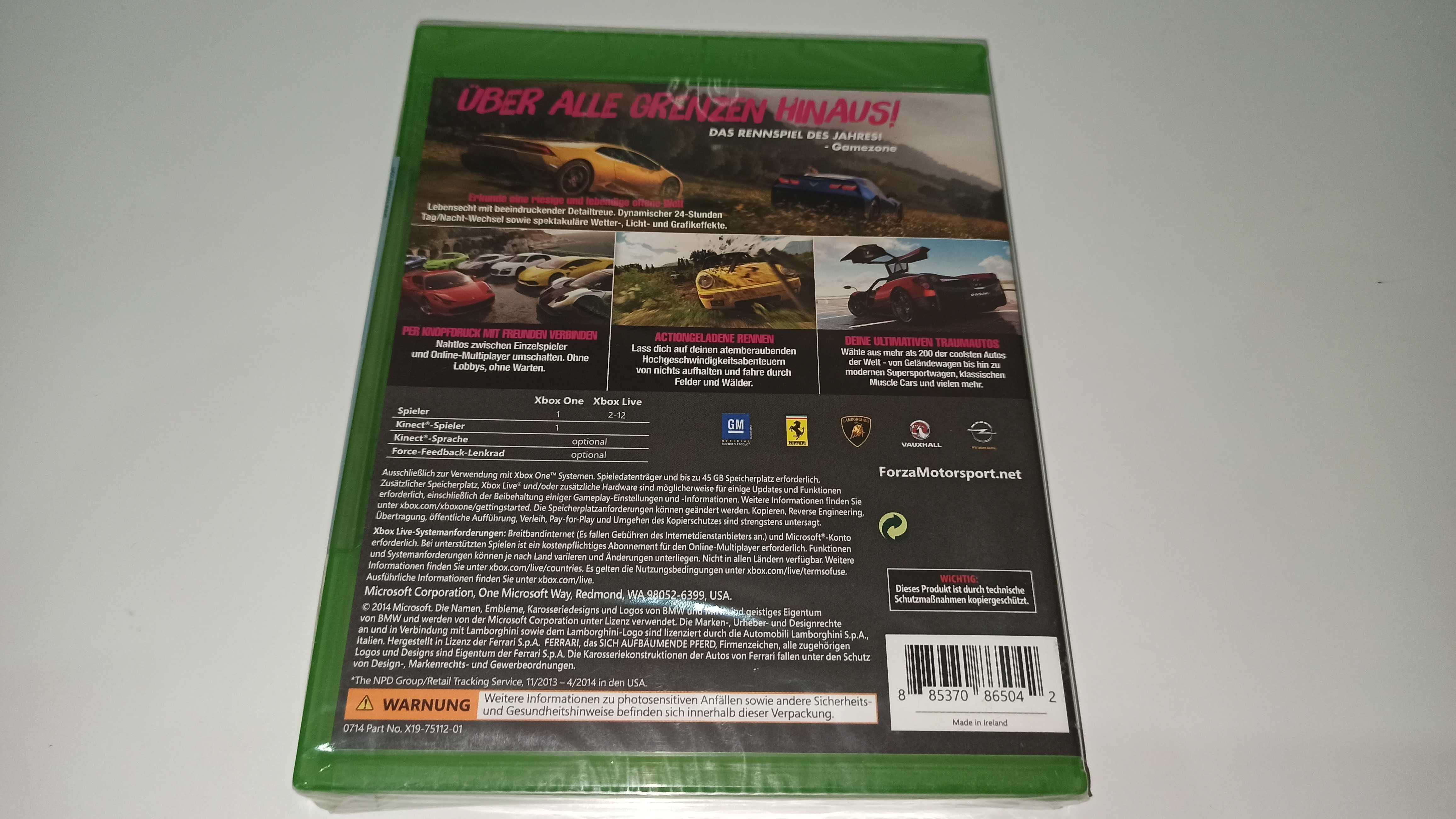 xbox one FORZA HORIZON 2 mówią po polsku, dubbing NOWA! unikat w FOLII