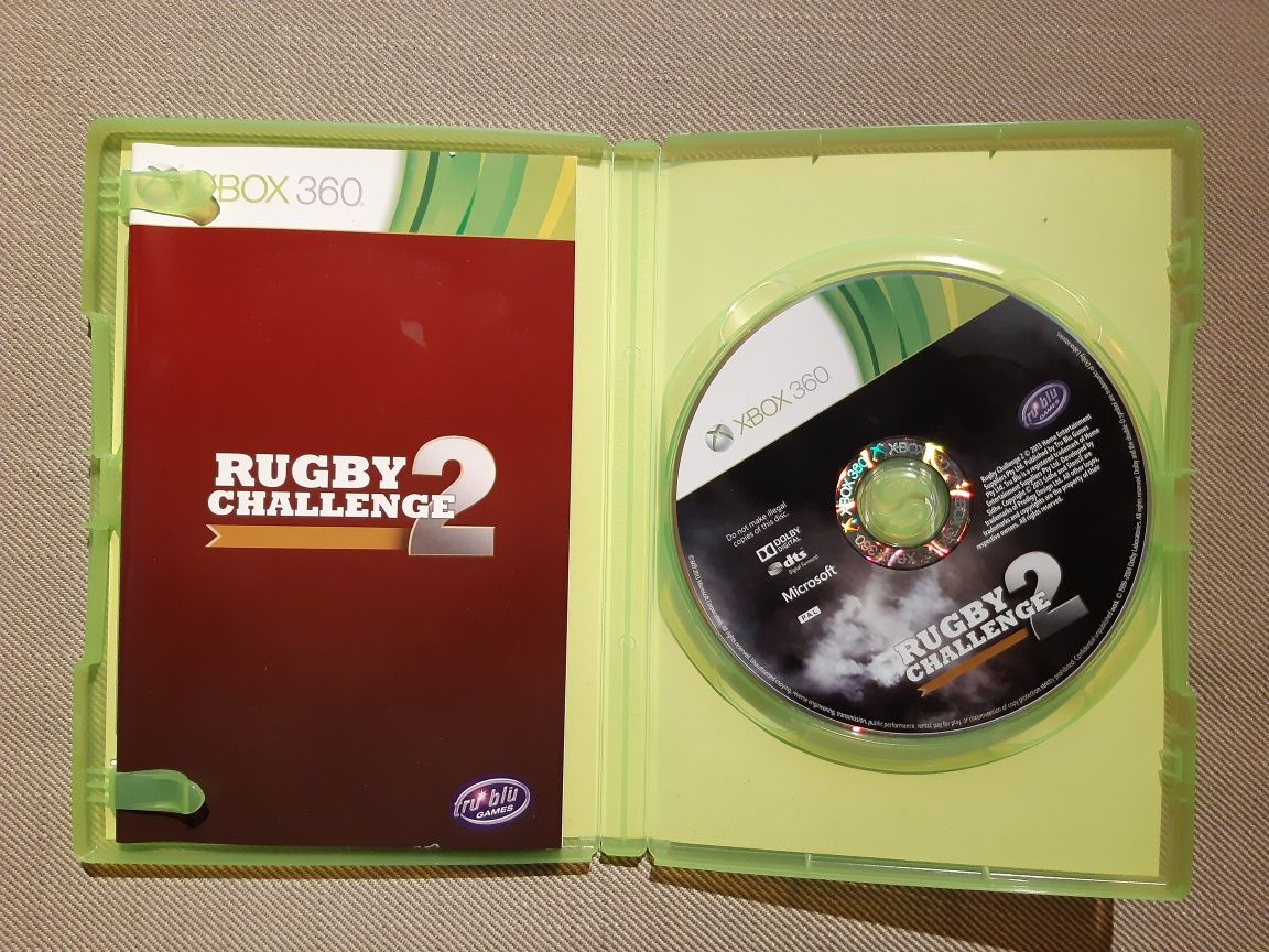 Gra RUGBY CHALLENGE 2 xbox 360