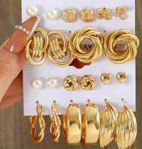 Сережки в золоті
