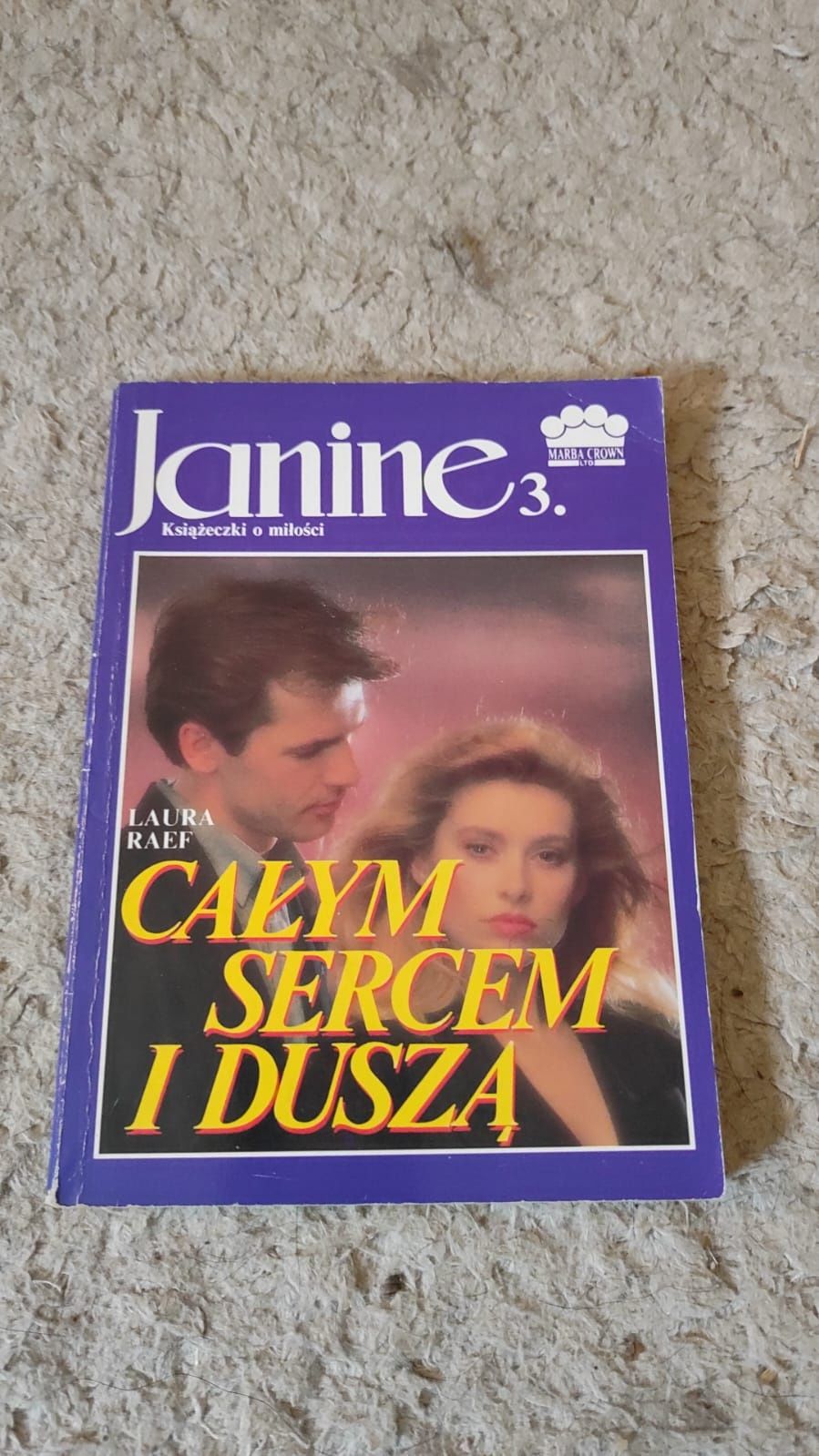 Książka romans Całym sercem i duszą Raef