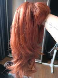 Продам огненно- рыжий парик