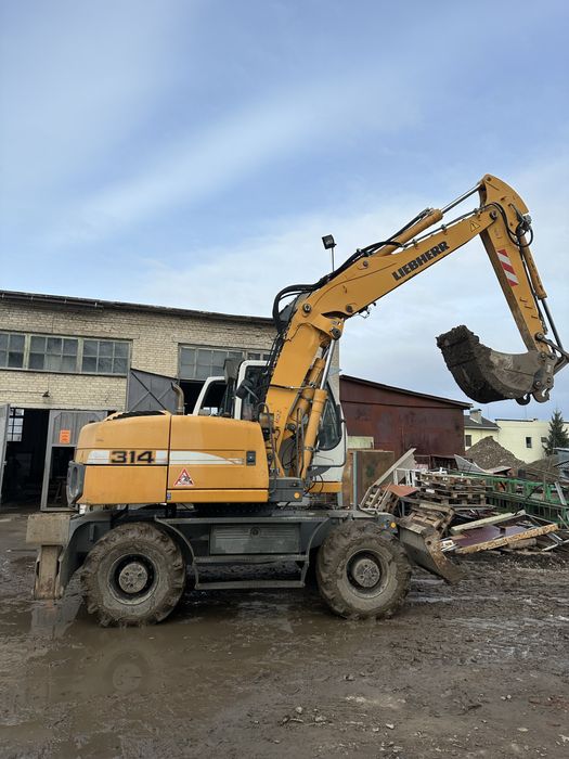 Оренда послуги екскаватор Liebherr 314