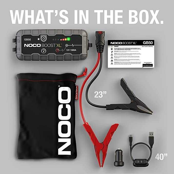 Пуско-зарядний пристрій Noco GB50 Boost XL 1500A Jump Starter