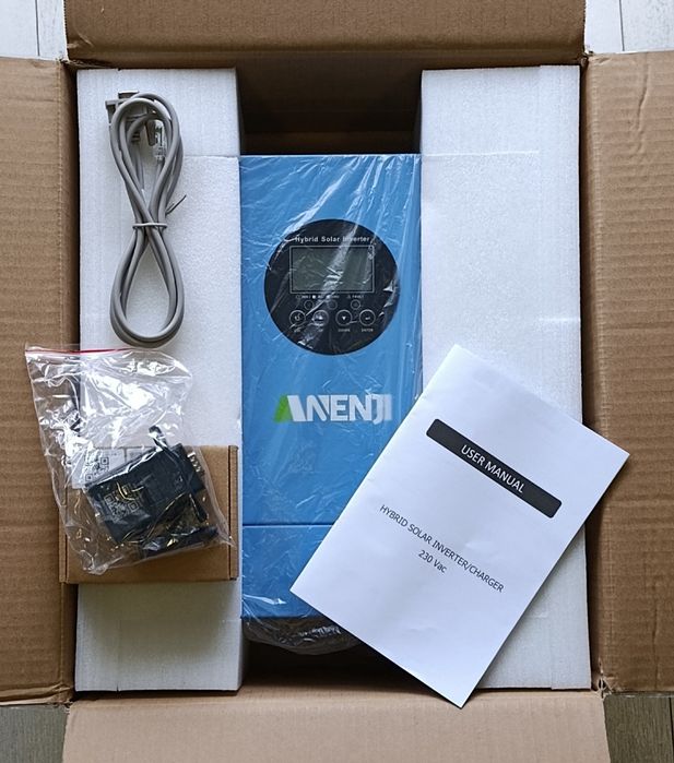 Inwerter falownik 12v 2000w NOWY anenji