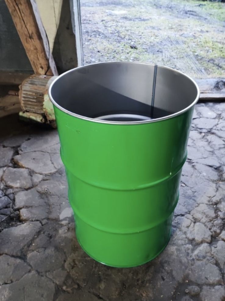 Beczka 200l Nowa/ Czysta zbiornik pojemnik na wode deszczową olej złom