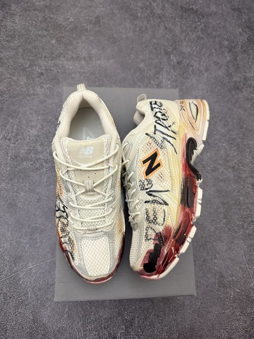 КРОСІВКИ New Balance 530 Custom White Beige НА ЗИМУ